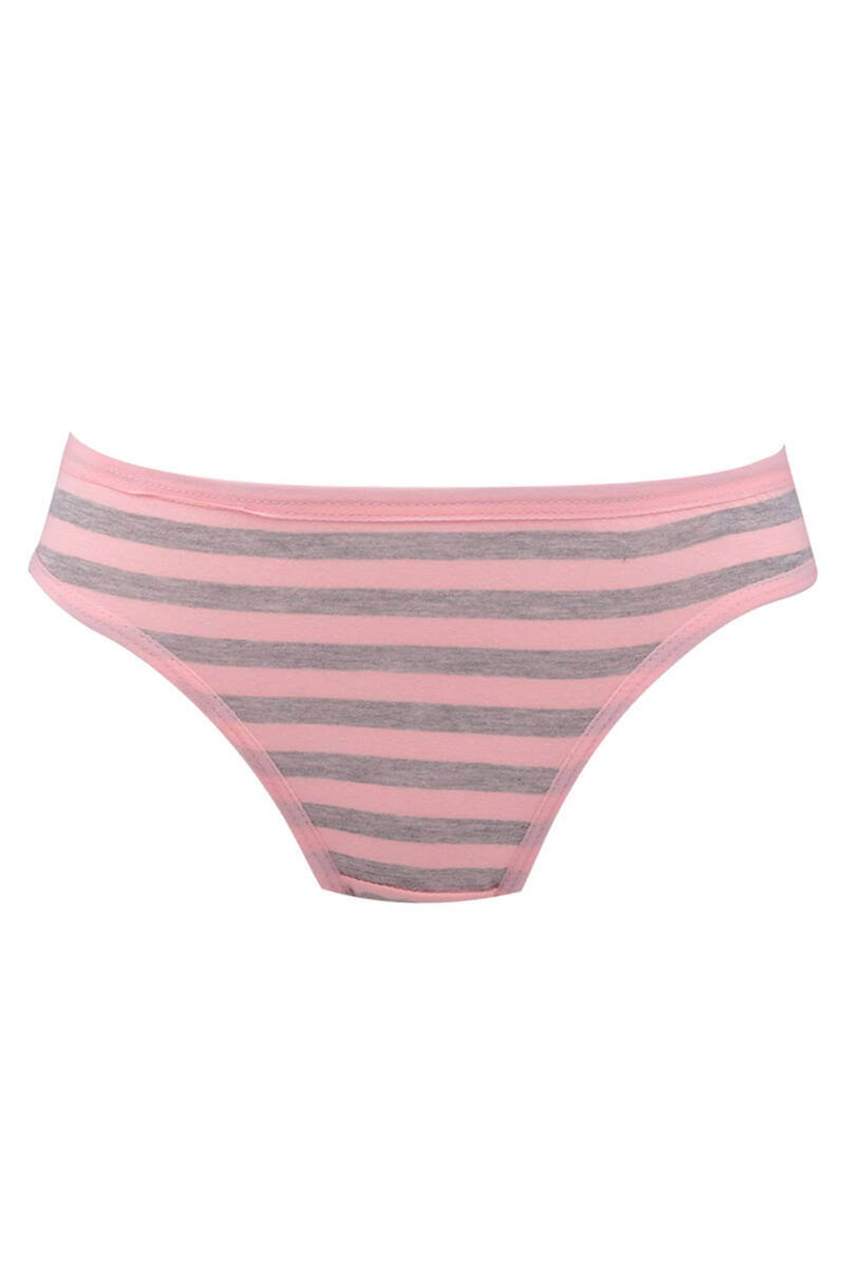 Külot, String, TangaTutku 0538 Irmak 6'lı Paket Çizgili Elastan Bayan Bikini Külot