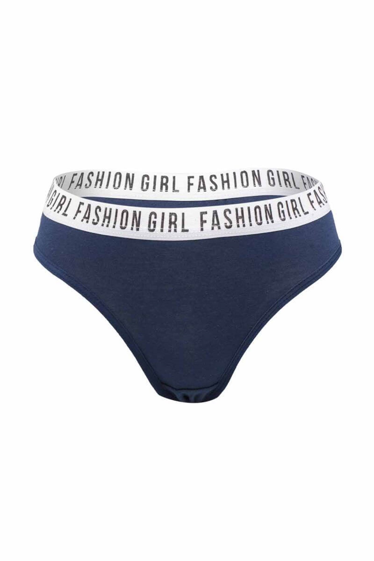 Külot, String, TangaTutku 0540 Hera 6'lı Paket Beli Lastikli Çizgili Bayan Elastan Bikini Külot