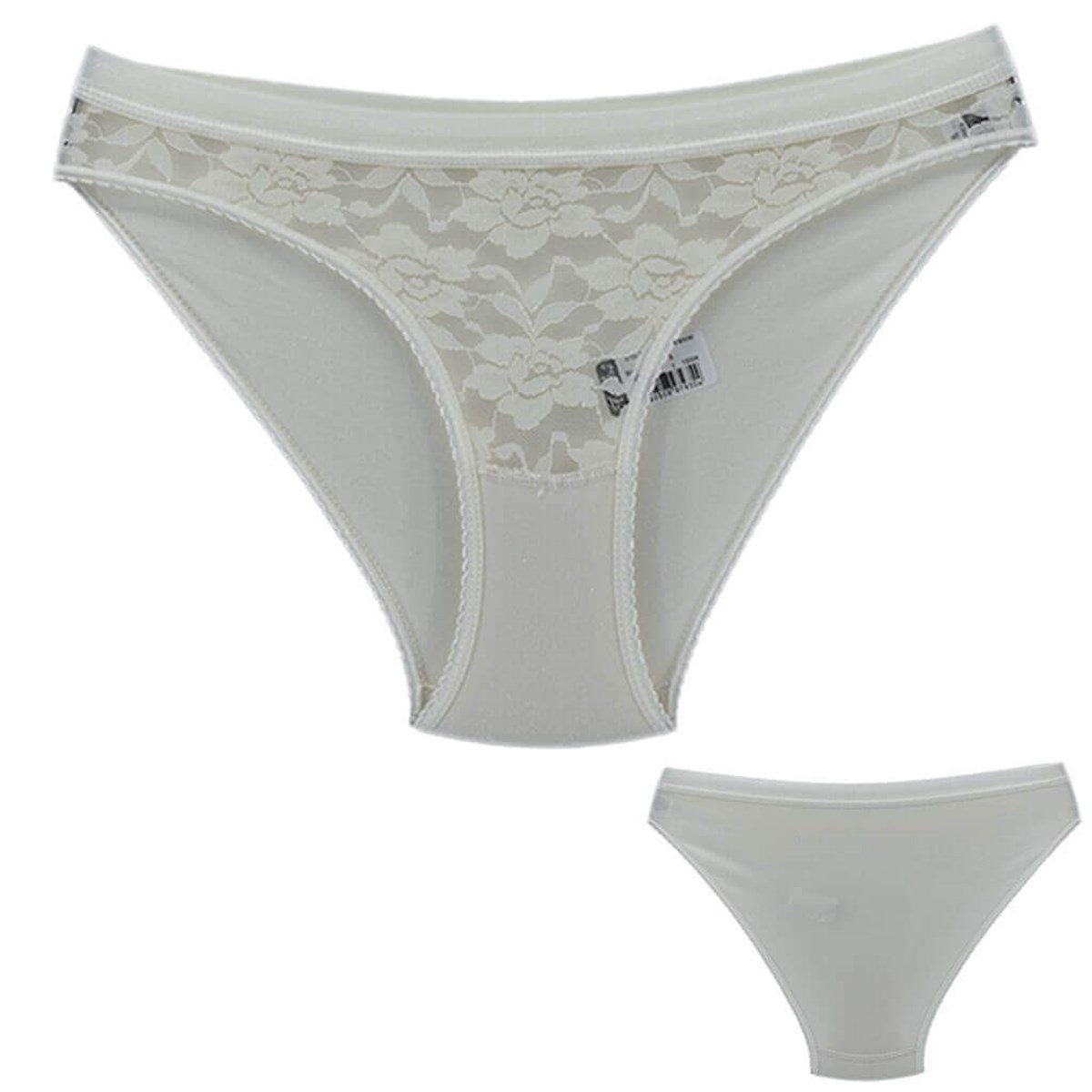 Külot, String, TangaTutku 0725 Safir 6'lı Paket Dantelli Elastan Bayan Bikini Külot