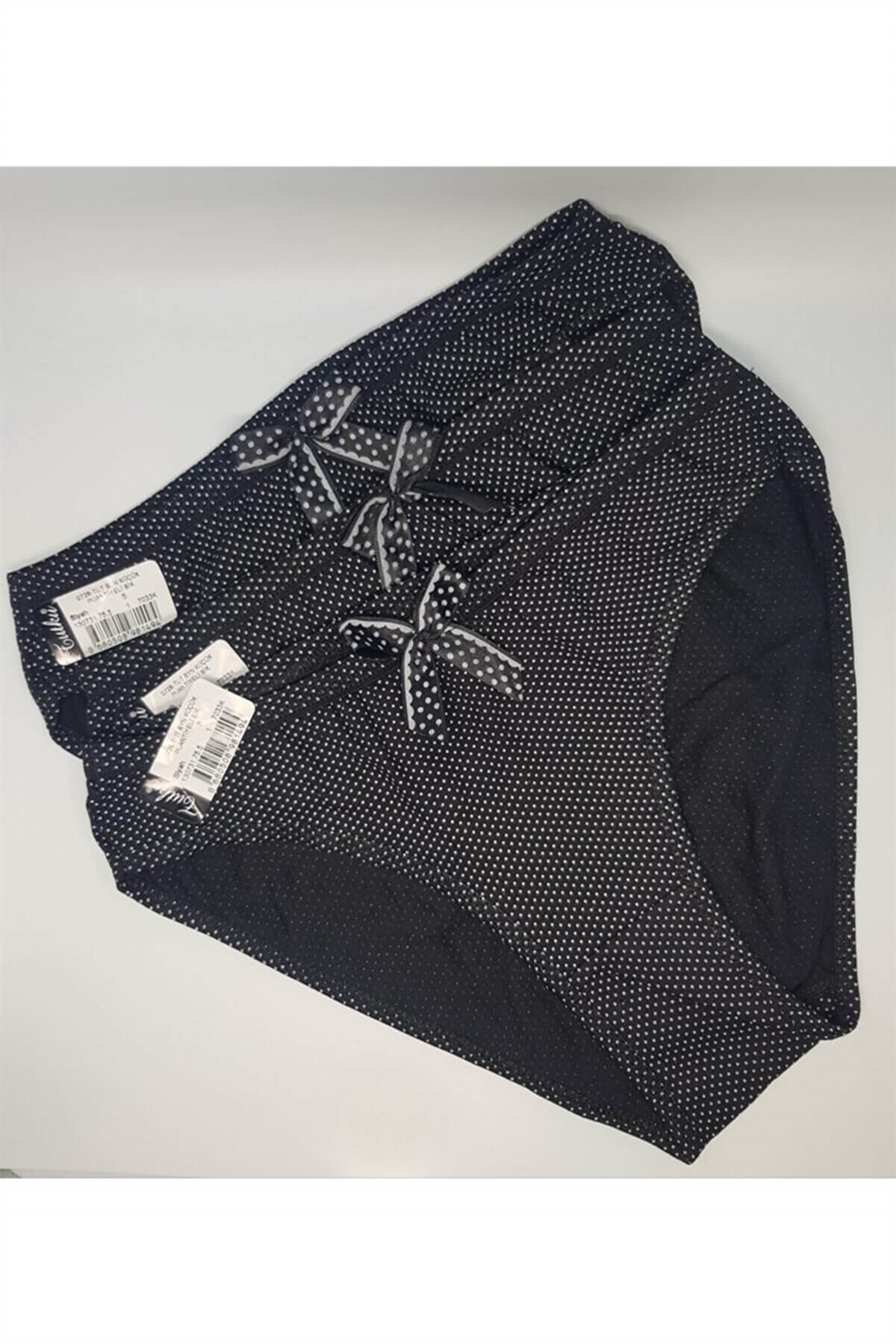 Külot, String, TangaTutku 0728 Küçük Puantiyeli 6'lı Paket Elastan Bayan Bikini Külot