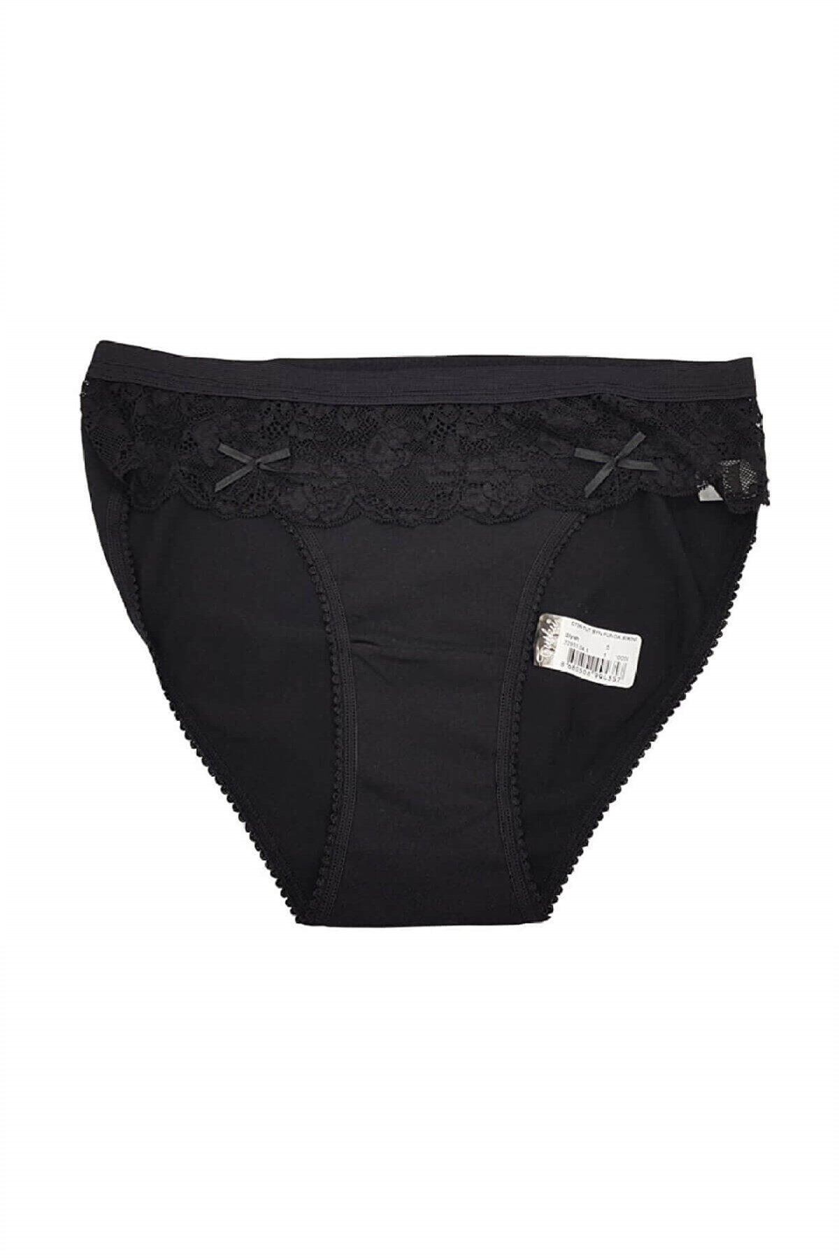Külot, String, TangaTutku 0736 Funda 6'lı Paket Dantelli Elastan Bayan Bikini Külot