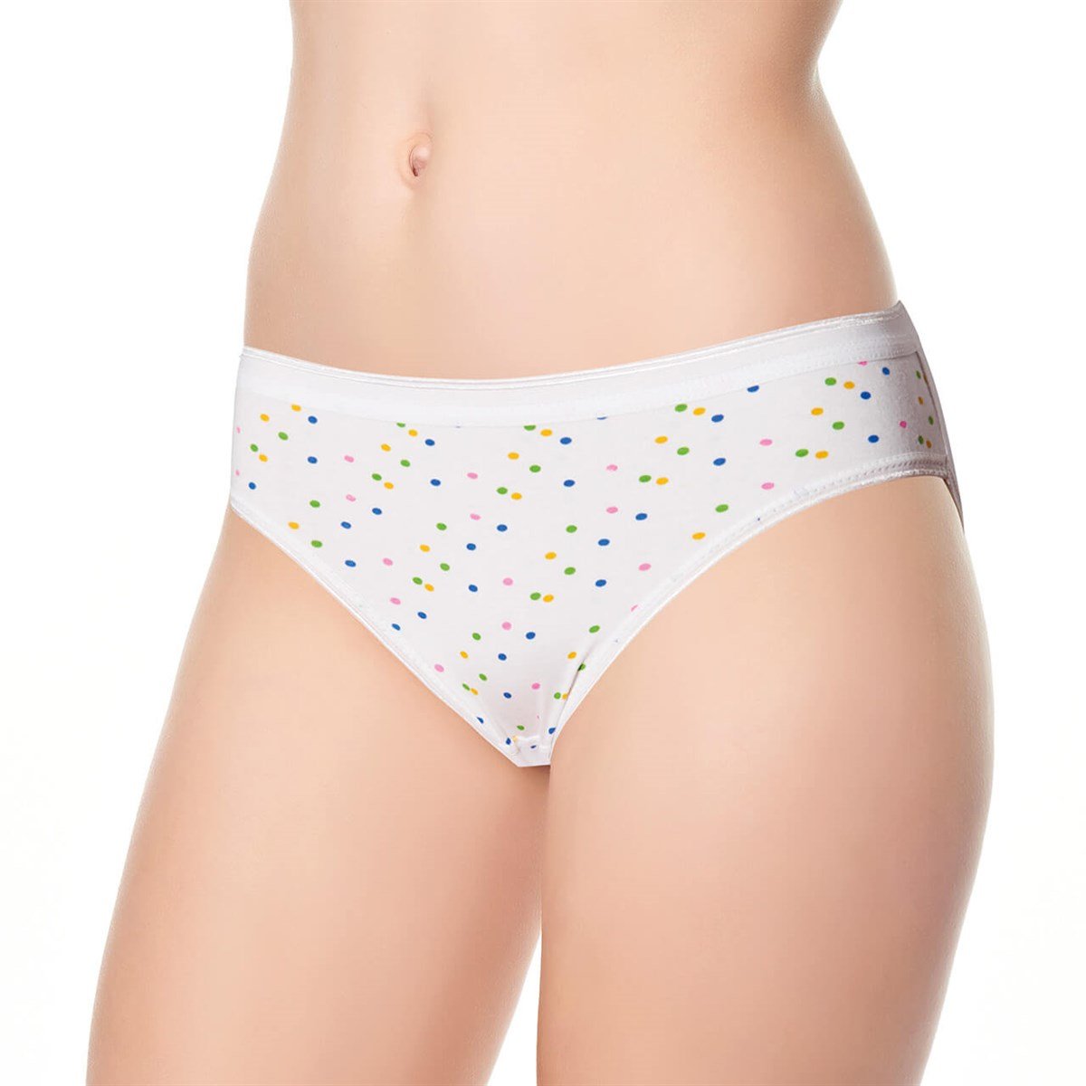 Külot, String, TangaTutku 0752 Bonibon 6'lı Paket Elastan Bayan Bikini Külot