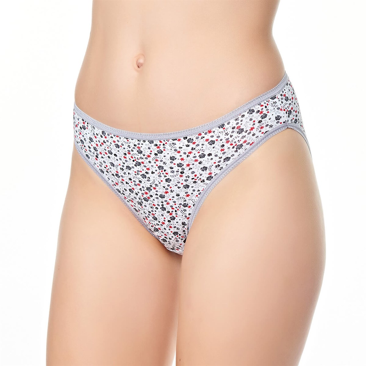 Külot, String, TangaTutku 0813 Çağla 6'lı Paket Desenli Elastan Bayan Bikini Külot