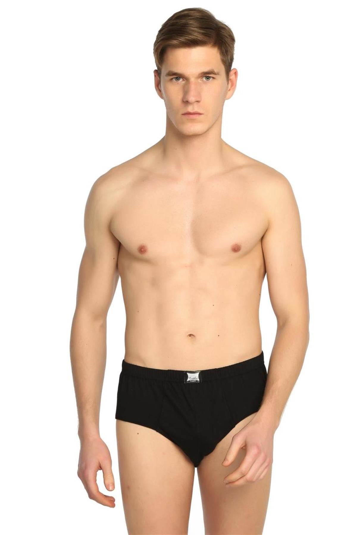 Slip, KülotTutku %100 Pamuk 12'li Paket Erkek Slip Külot