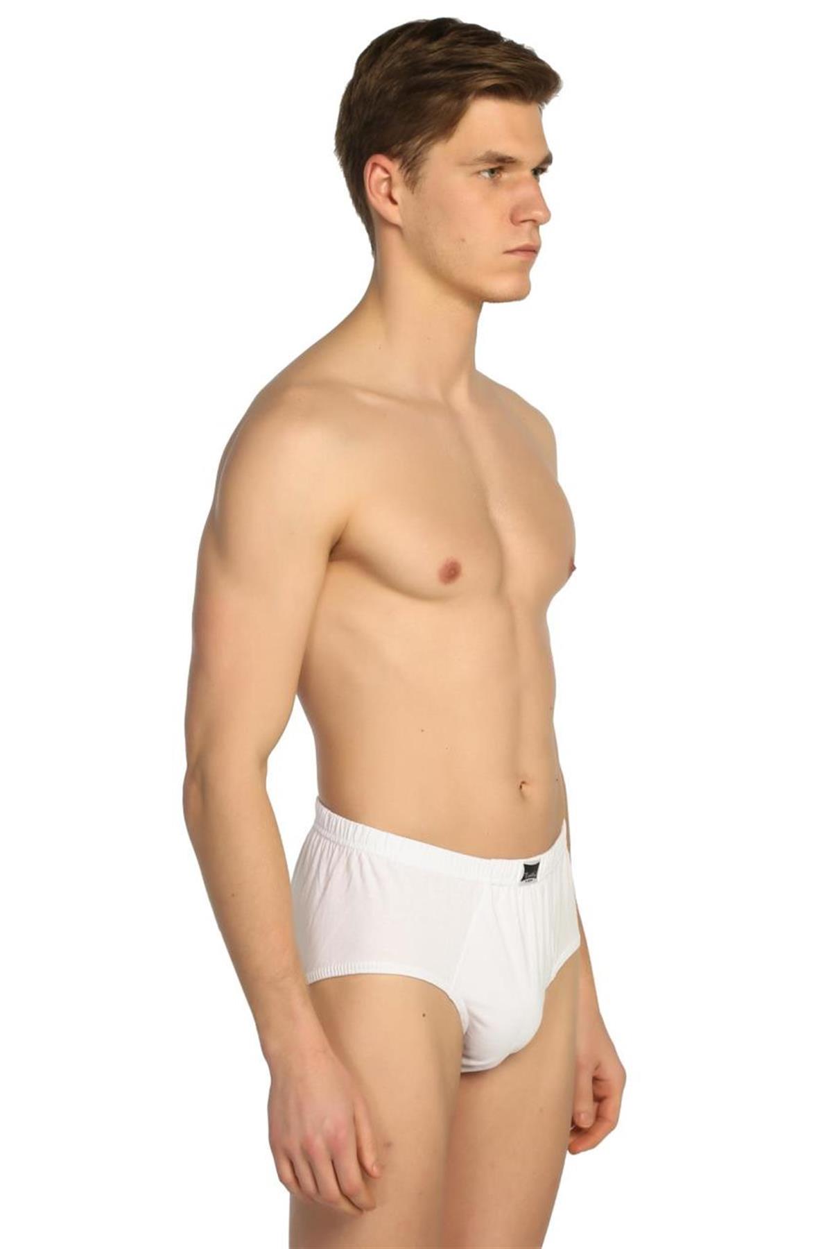 Slip, KülotTutku %100 Pamuk 12'li Paket Erkek Slip Külot