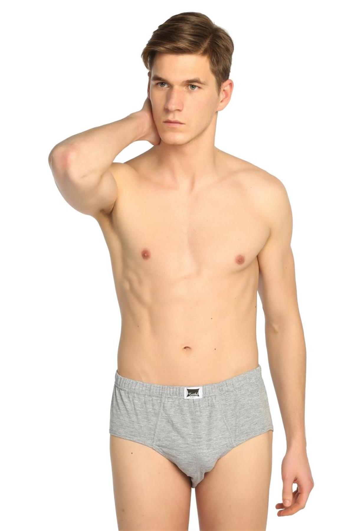 Slip, KülotTutku %100 Pamuk 12'li Paket Erkek Slip Külot