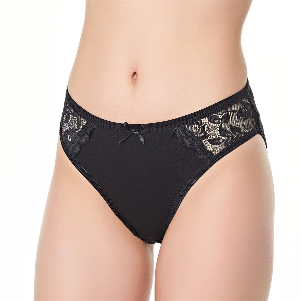 Külot, String, TangaTutku 6'lı Paket 0515 Firuze Dantelli Bayan Elastan Bikini Külot
