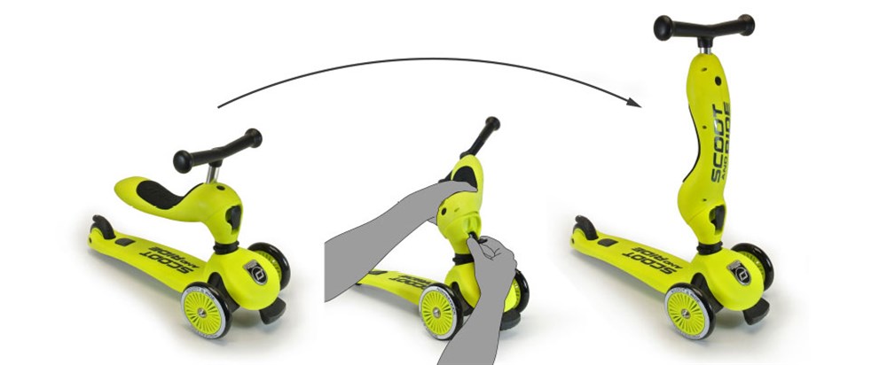 Higwaykick 1 Scooter (Lime)