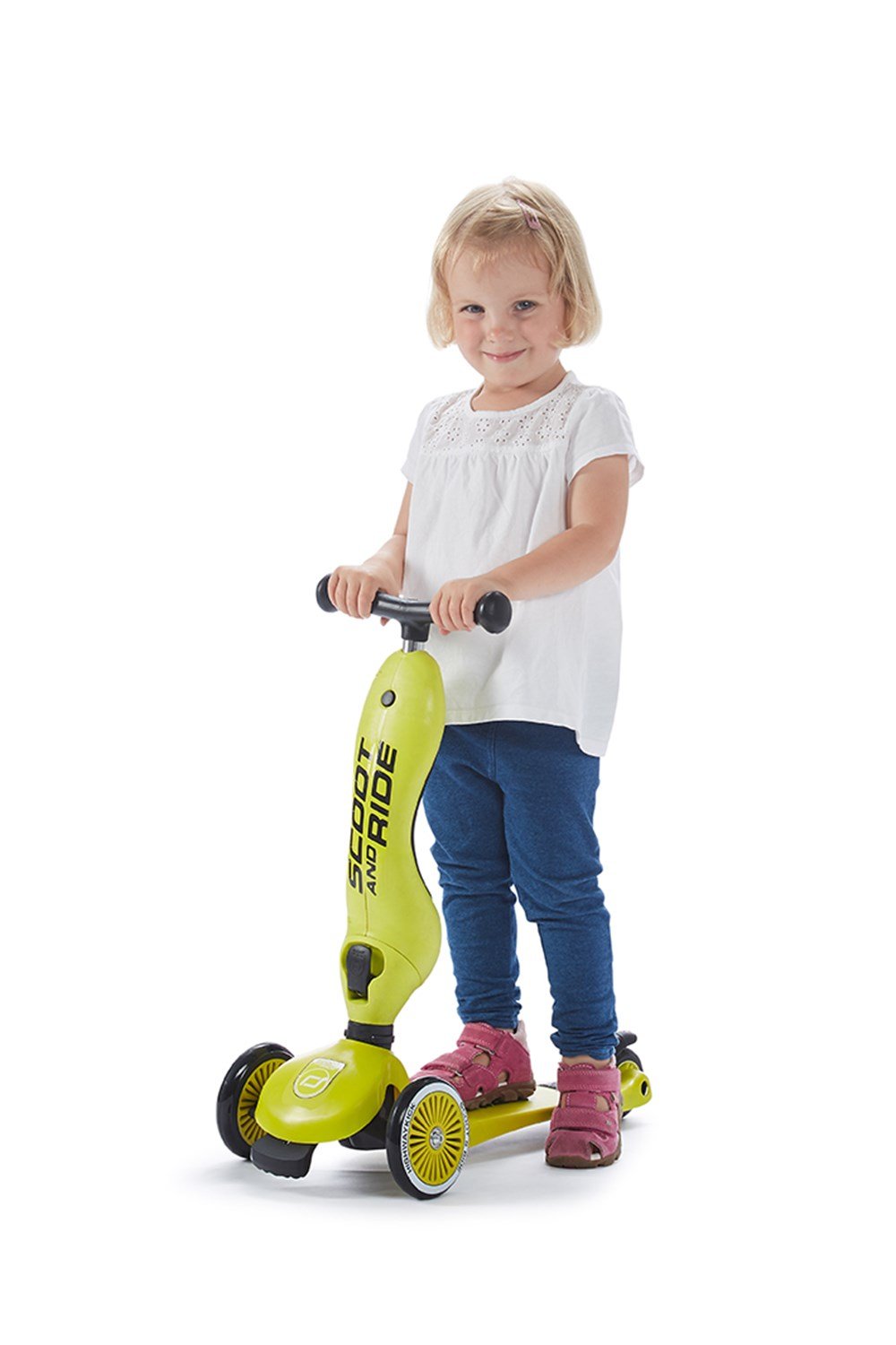 Higwaykick 1 Scooter (Lime)