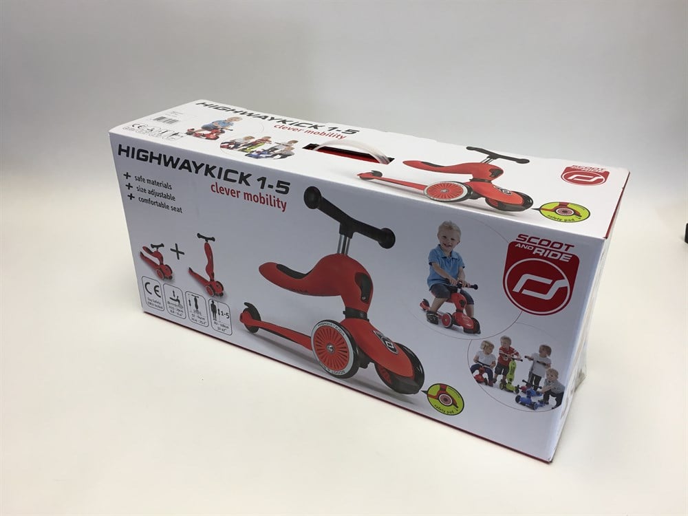 Higwaykick 1 Scooter (Red) 