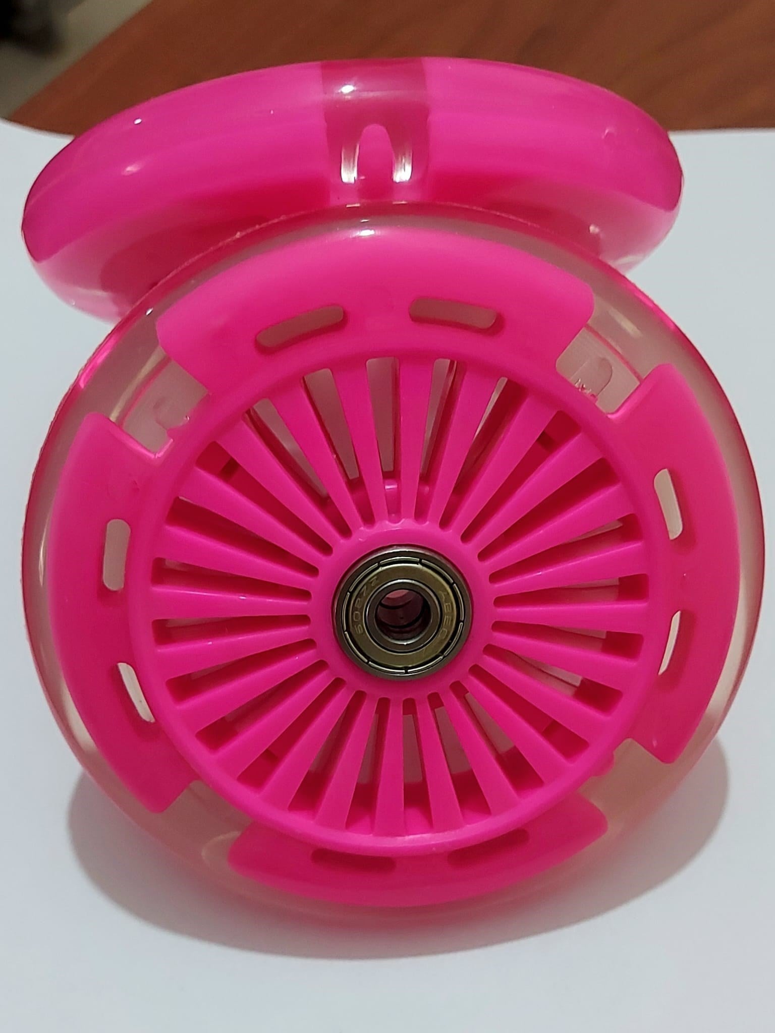 ışıklı Ön Tekerlek Pembe