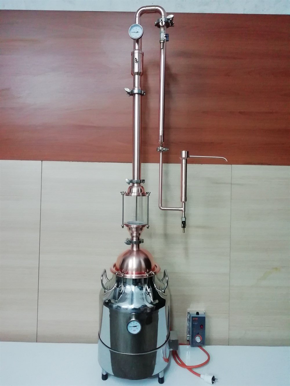 30 Litre OTO POT ve REFLUX BAKIR Damıtma Cihazı-İmbik