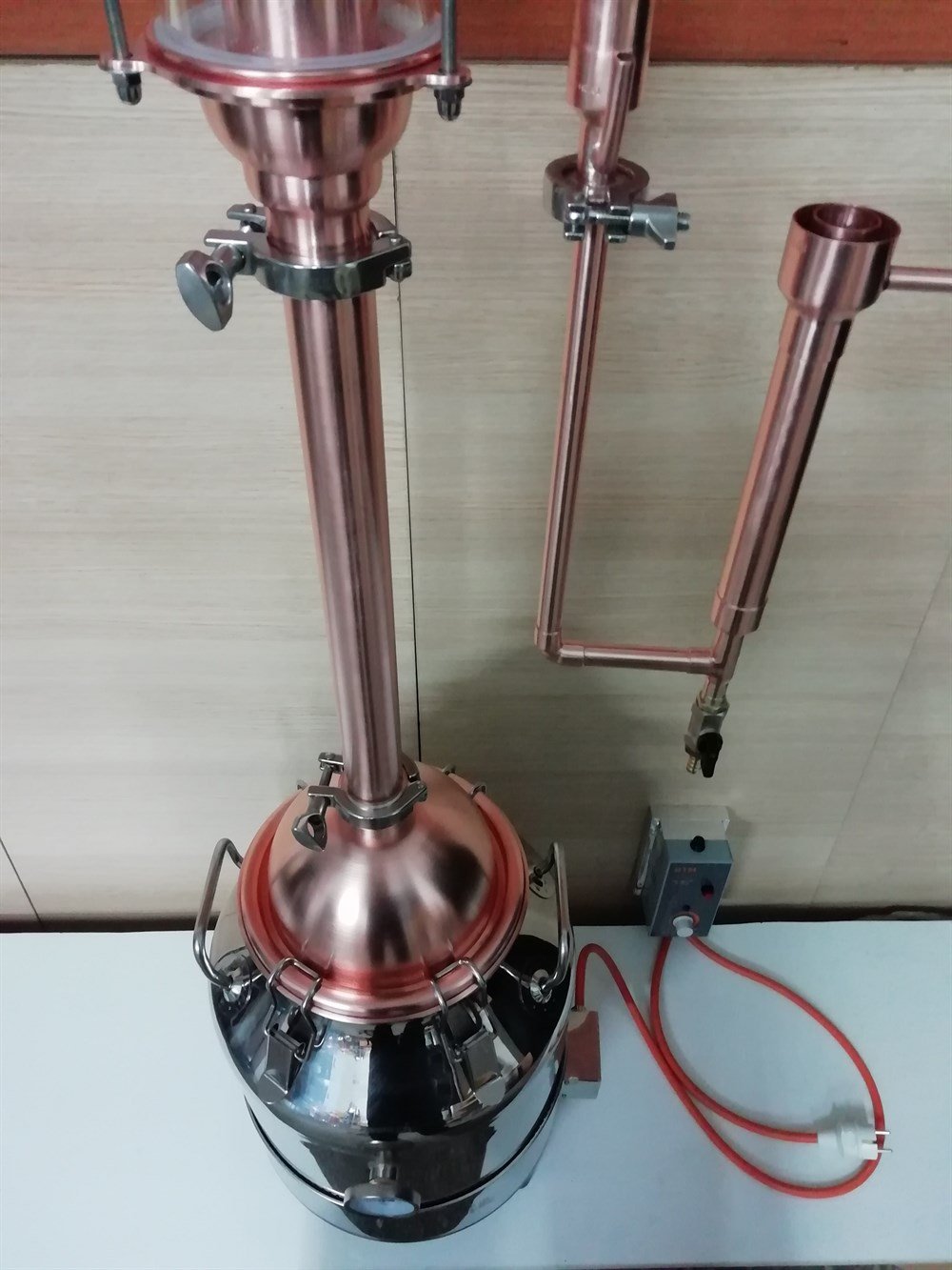 30 Litre OTO POT ve REFLUX BAKIR Damıtma Cihazı-İmbik
