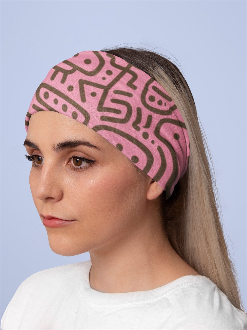  Dance Of The Lines Kadın Bandana Saç Bandı Toka Boyunluk