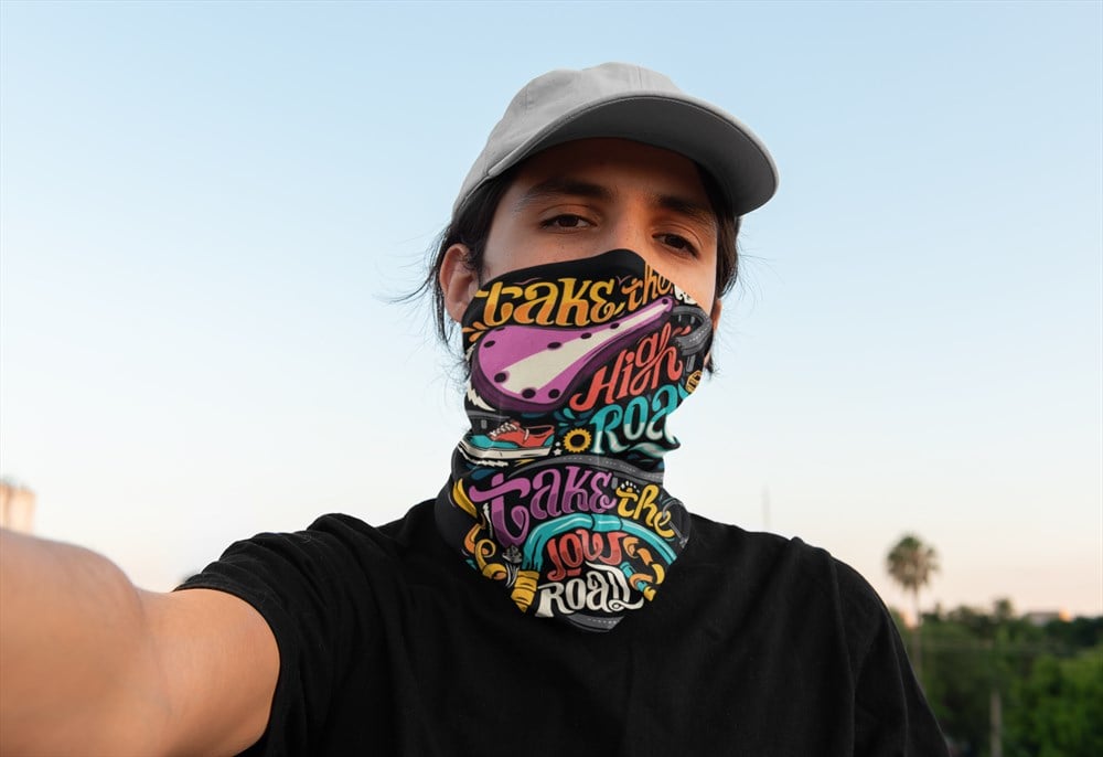  Graffiti Bike Bisiklet Unisex Bandana