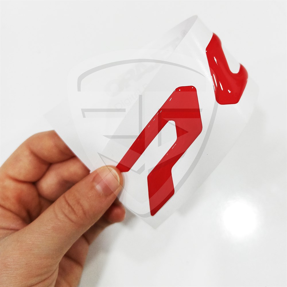 2'li Honda PCX 3D Damla Sticker Siyah