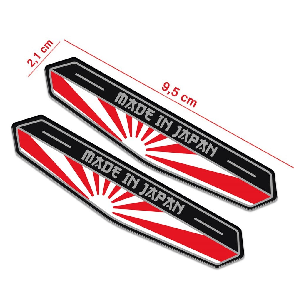 3D Motosiklet Çıkartma Araç Motor Etiket Sticker Alman German Edition