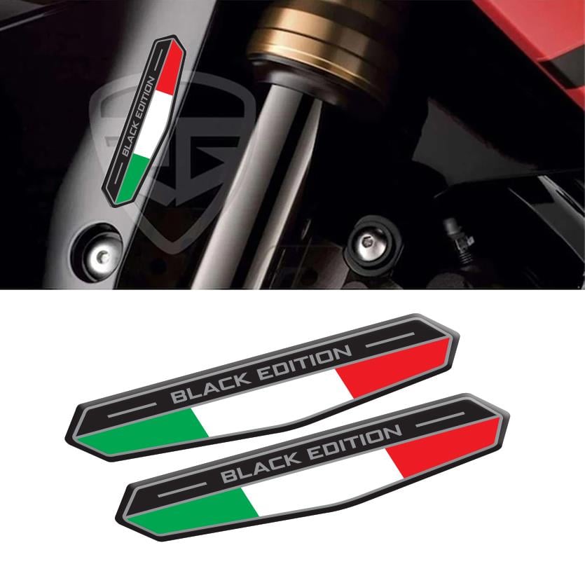 3D Motosiklet Çıkartma Etiket Sticker İtalia Edition