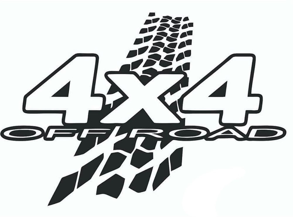 4x4 Off-Rpad Sticker