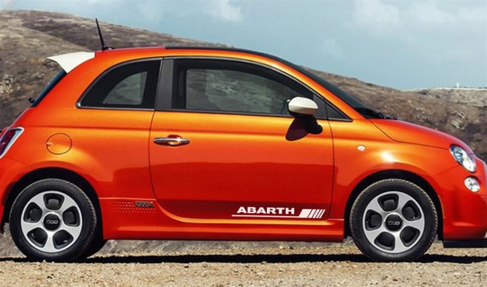 Abarth Oto Sticker 2 Adet