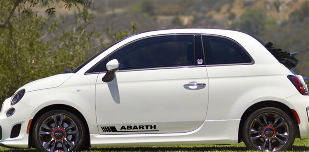 Abarth Oto Sticker 2 Adet