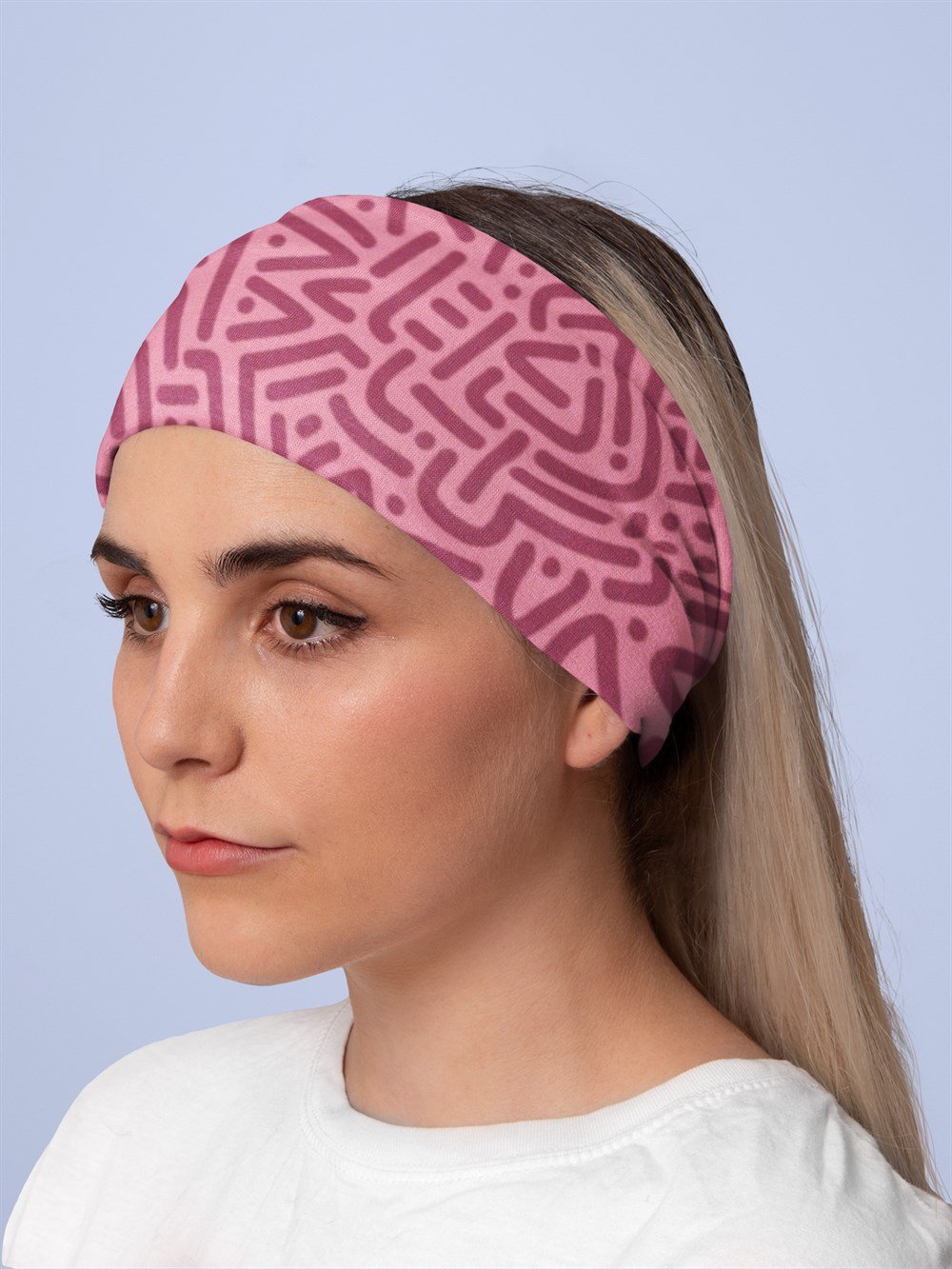 Ahenk Kadın Bandana Saç Bandı Toka Boyunluk