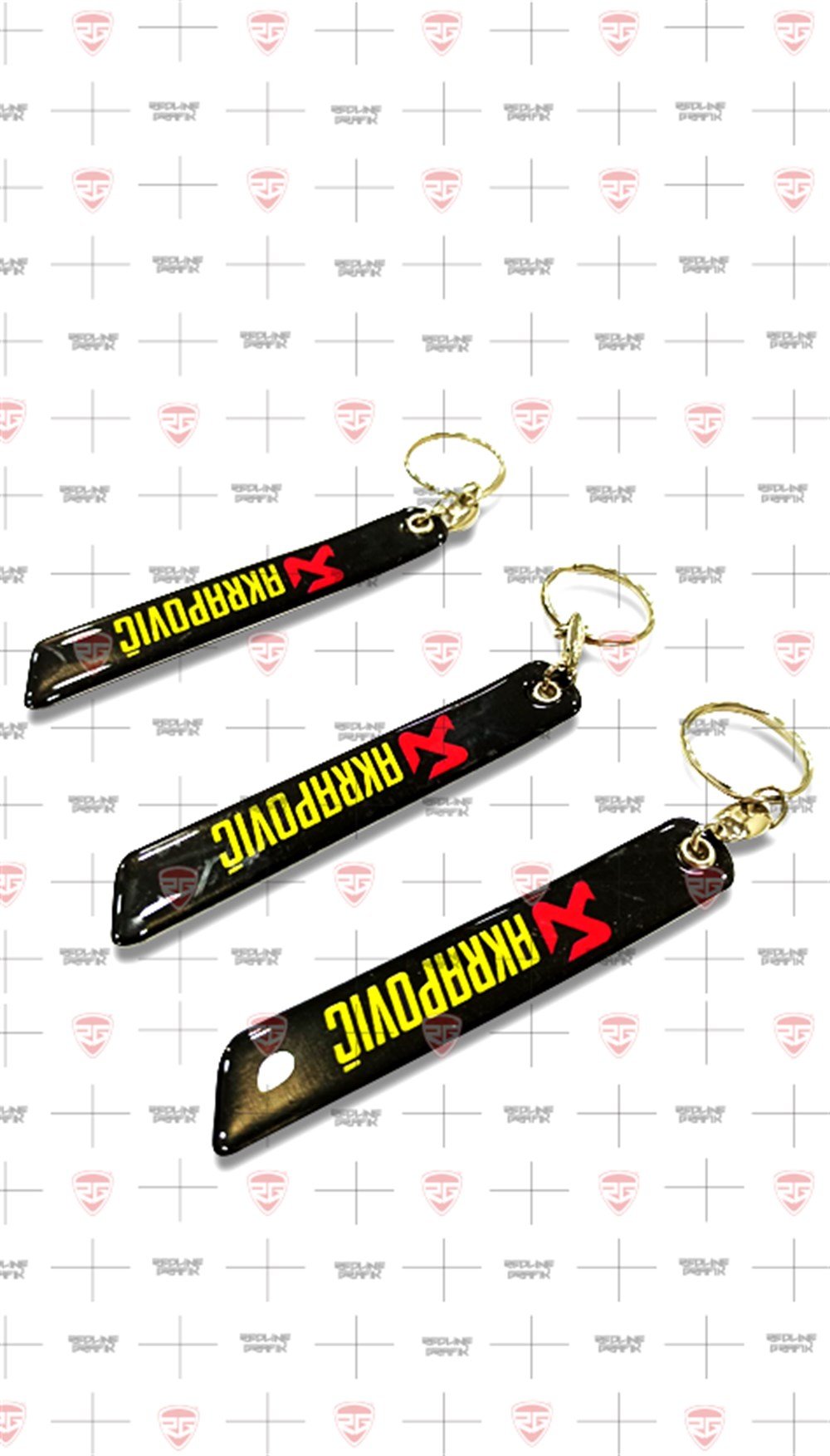 Akrepoviç Damla Anahtarlık