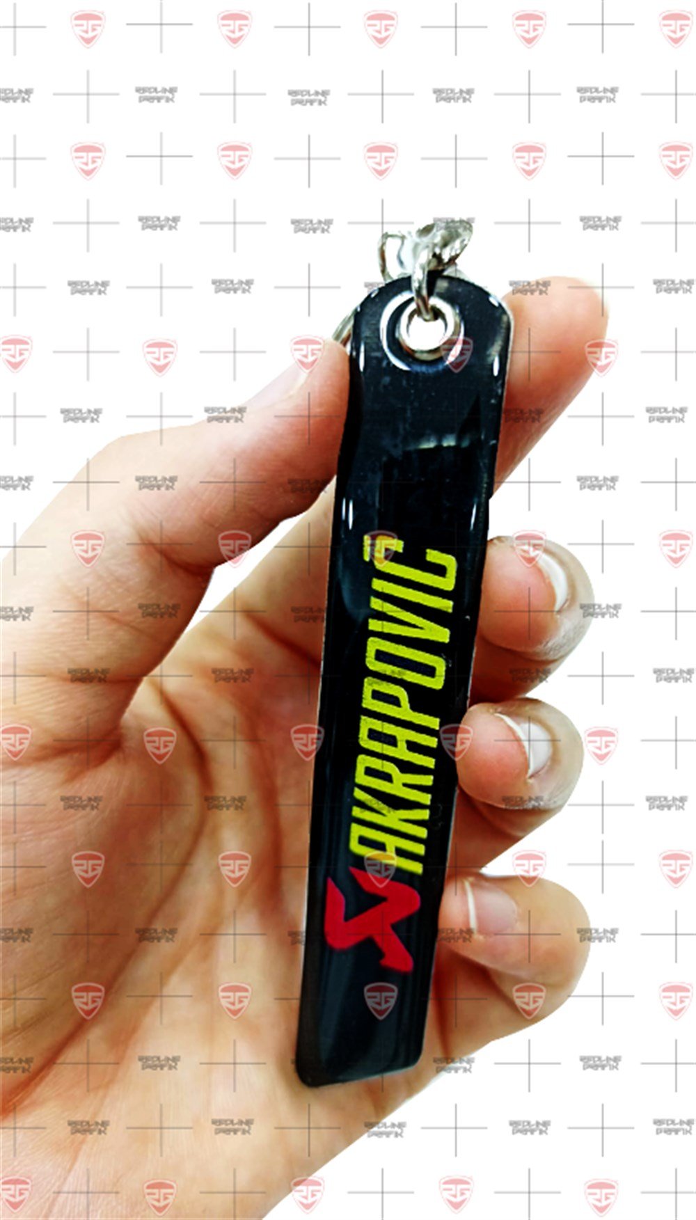 Akrepoviç Damla Anahtarlık