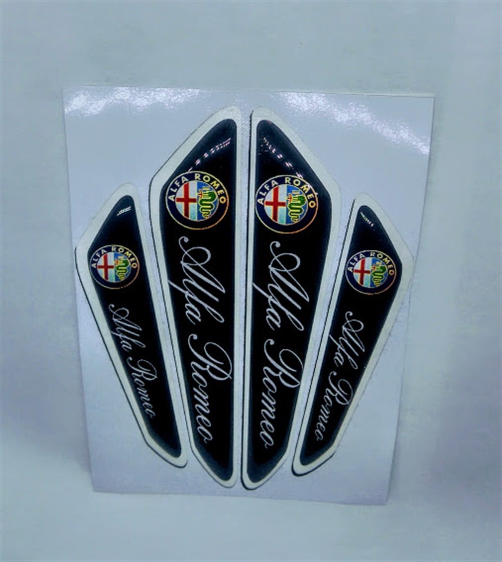Alfa Romeo Araba Yan Kapı Koruma 3D Sticker Yapıştırma
