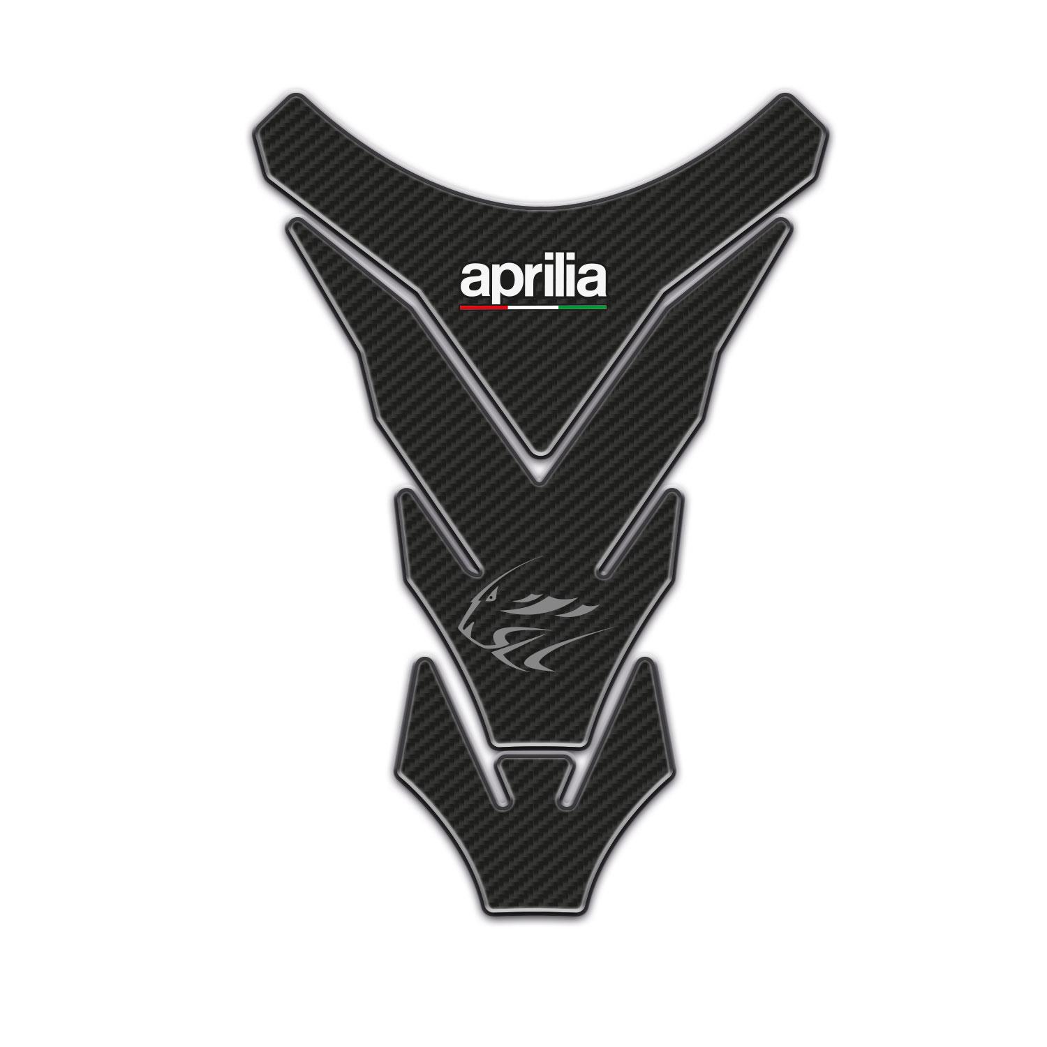 Aprilia Karbon Tank Pad Sticker Redlinegrafik