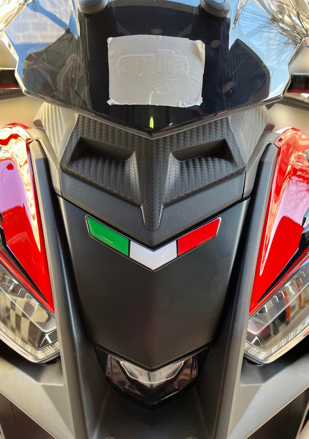 Aprilia Sr Gt 200 125 Far Üstü Far kaşı Sticker Pad