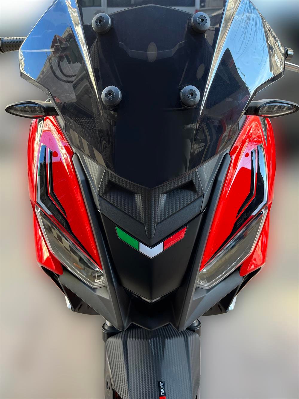 Aprilia Sr Gt 200 125 Full Siyah Kırmızı Set