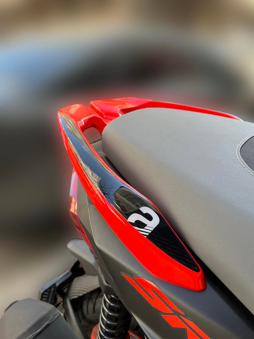 Aprilia Sr Gt 200 125 Full Siyah Kırmızı Set