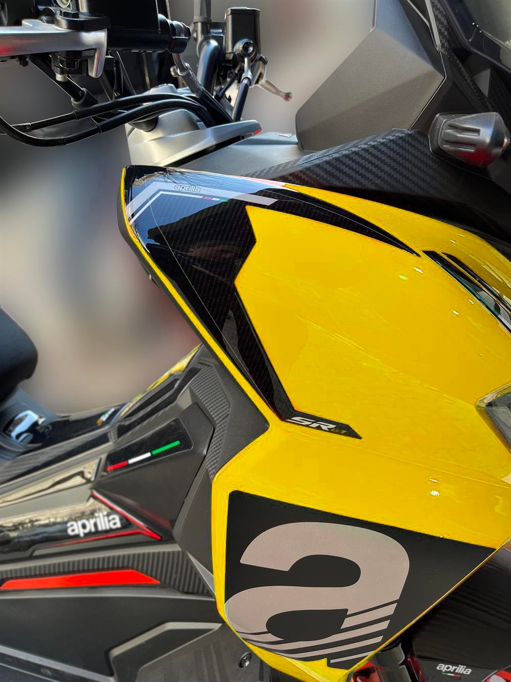 Aprilia Sr Gt 200 125 Full Siyah Sarı Set