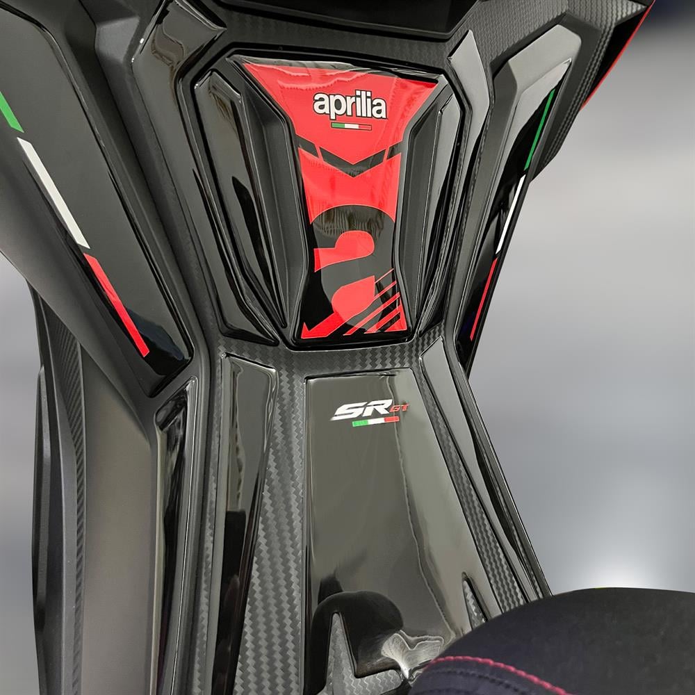 Aprilia Sr Gt 200 125 Kırmızı Tank Pad Sticker