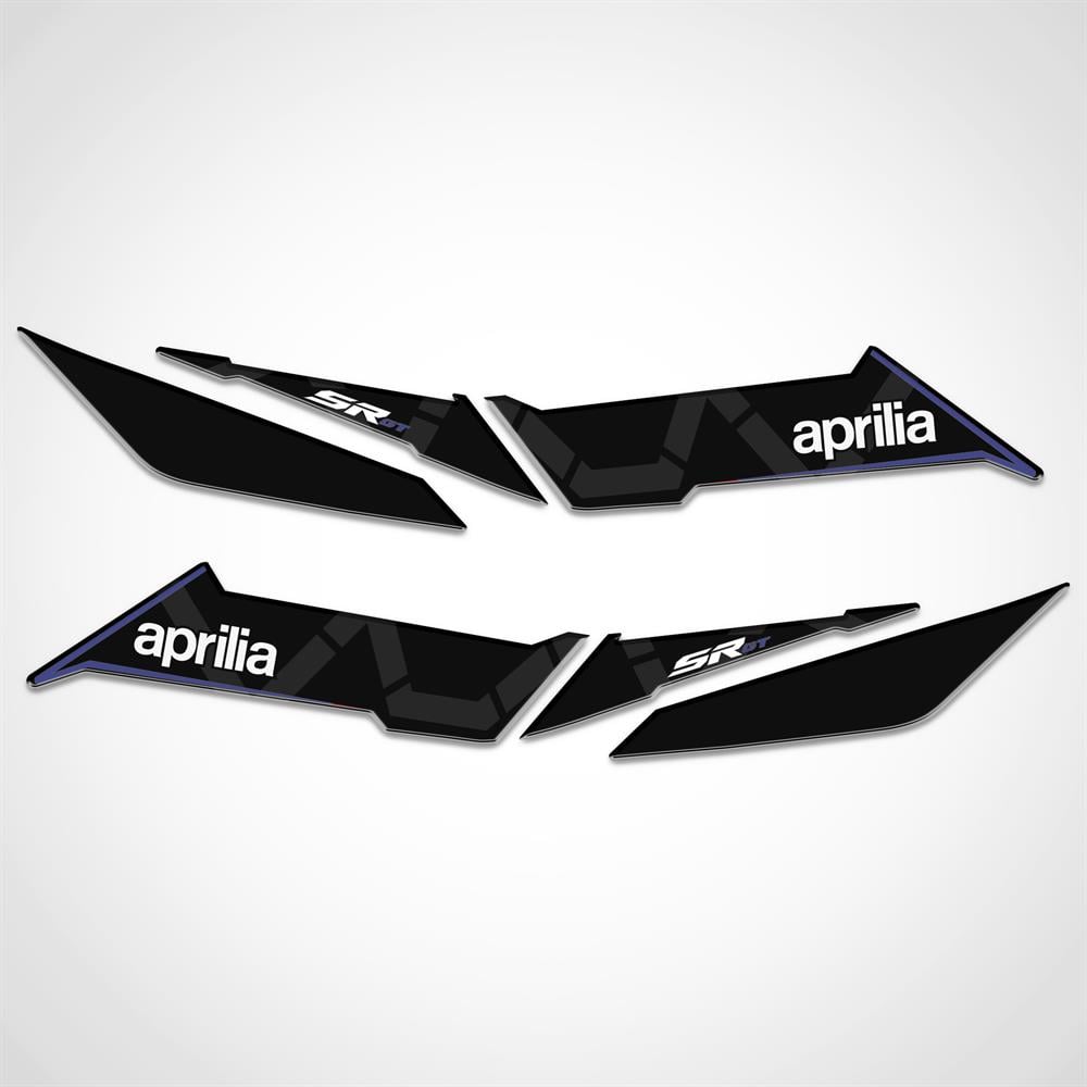 Aprilia Sr Gt 200 125 Mavi Siyah Yan Pad