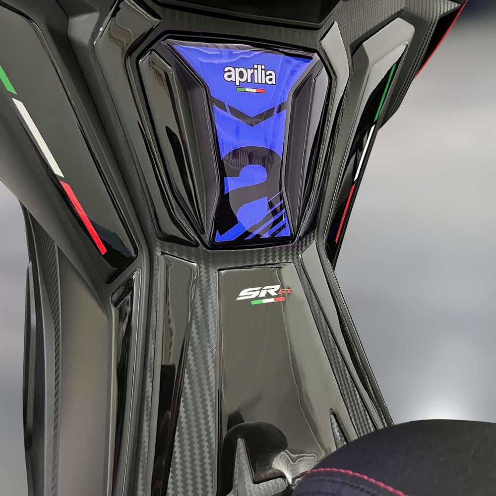 Aprilia Sr Gt 200 125 Mavi Tank Pad Sticker