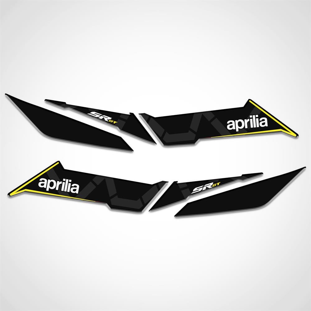 Aprilia Sr Gt 200 125 Sarı Siyah Yan Pad