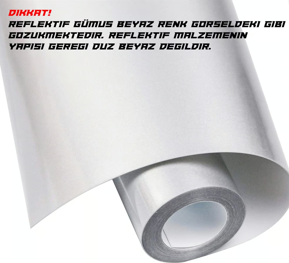 Aprillia Yazılı Reflektif Gümüş Beyaz Jant Şeridi Redlinegrafik