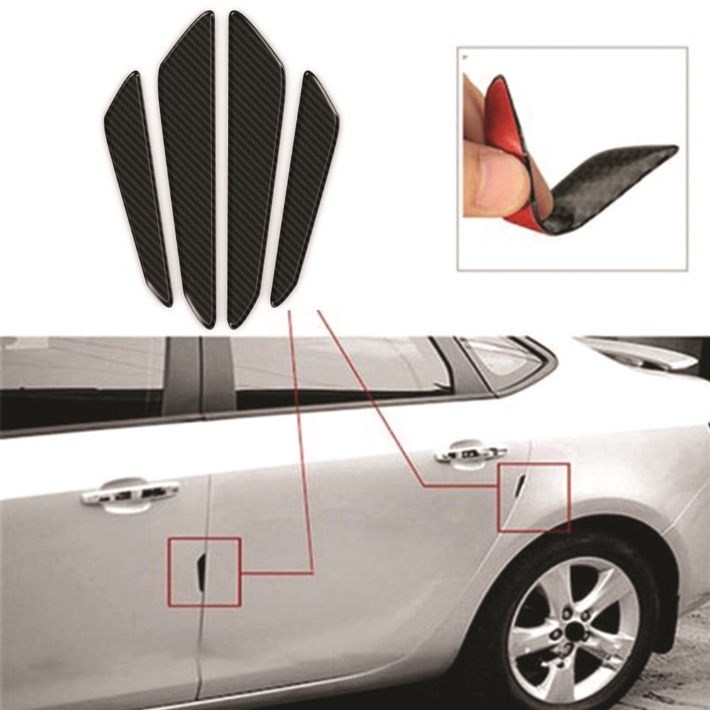 Araba Yan Kapı Koruma 3D Sticker Yapıştırma Karbon Desen