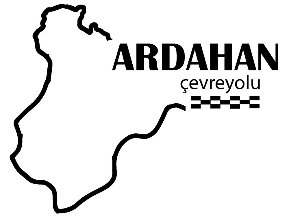 Ardahan Çevreyolu Sticker - Ücretsiz Kargo 