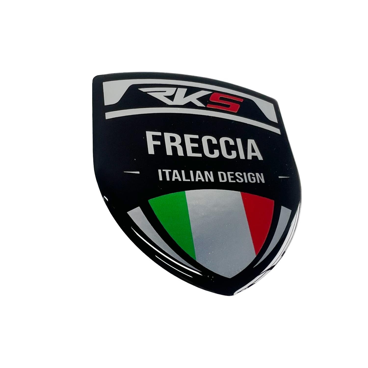 Arora Freccia 3D Gümüş Arma Sticker Redlinegrafik