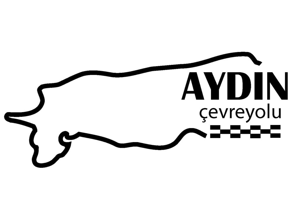 Aydın Çevreyolu Sticker - Ücretsiz Kargo 
