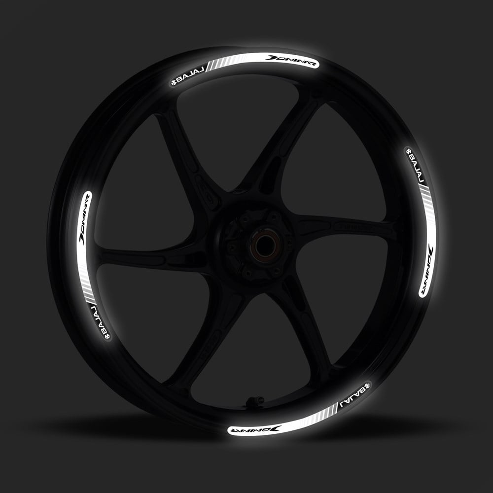 Bajaj Dominar 3D Reflektif Yansıtma Özellikli Damla Jant Şeridi 