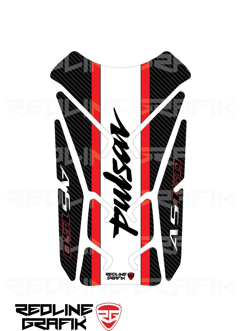 Bajaj Pulsar AS150 Tank Pad