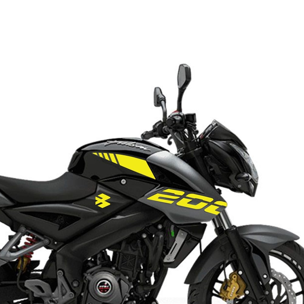 BAJAJ PULSAR NS 200 DEPO ETİKETLERİ FLORASAN SARISI
