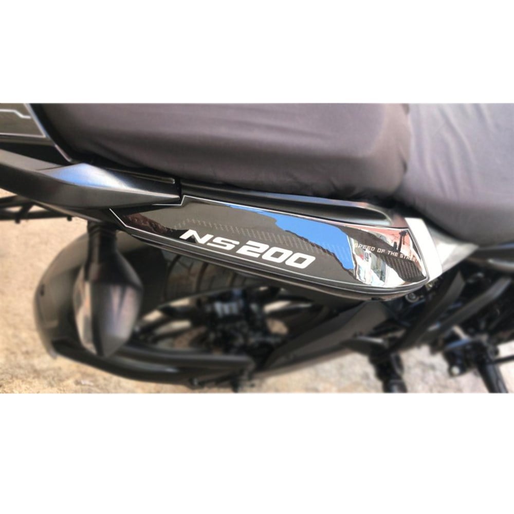 Bajaj Pulsar NS 200 Kuyruk Pad Set Dark Carbon Serisi Siyah-Karbon