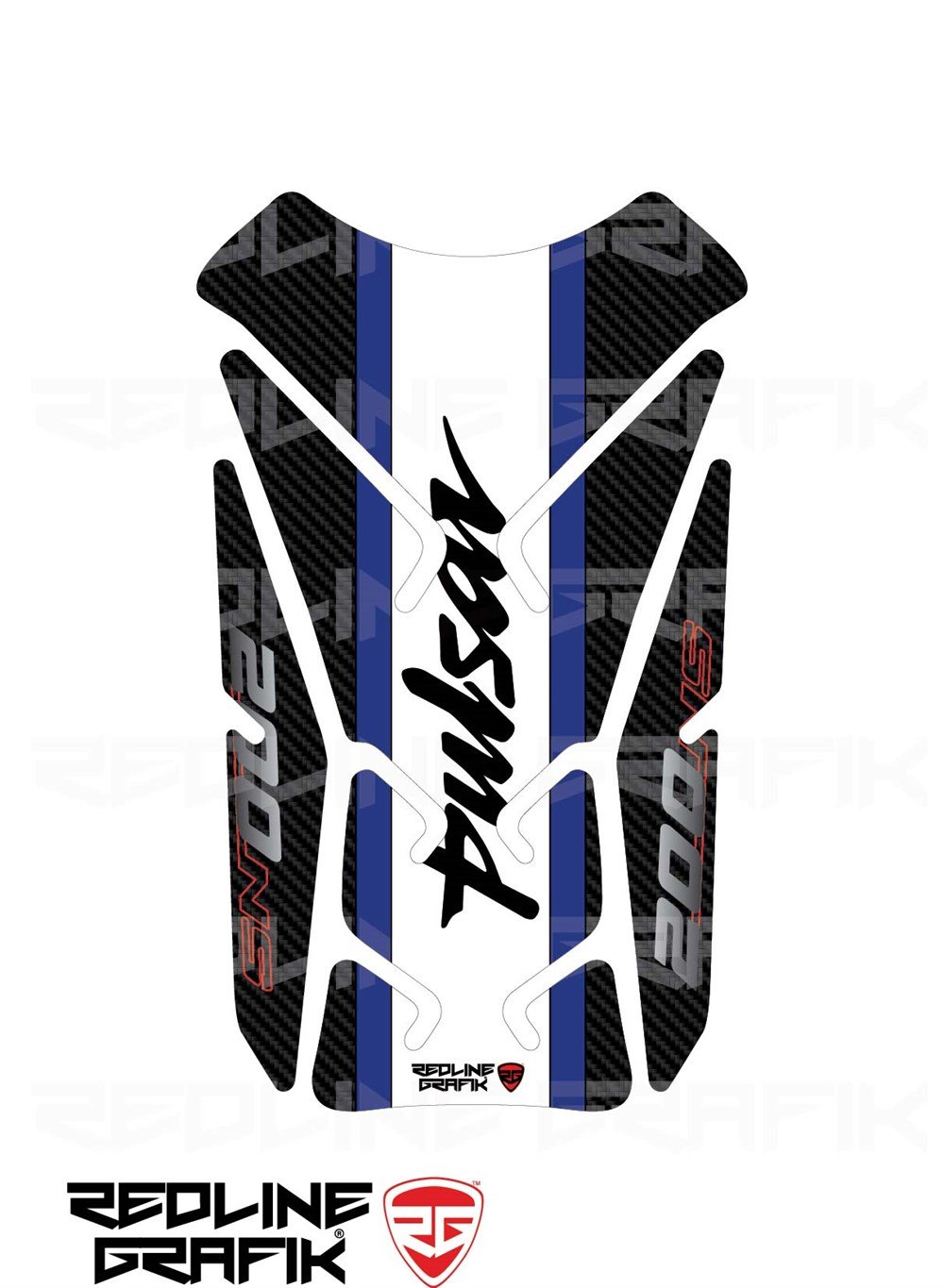 Bajaj Pulsar NS200 Mavi Tank Pad