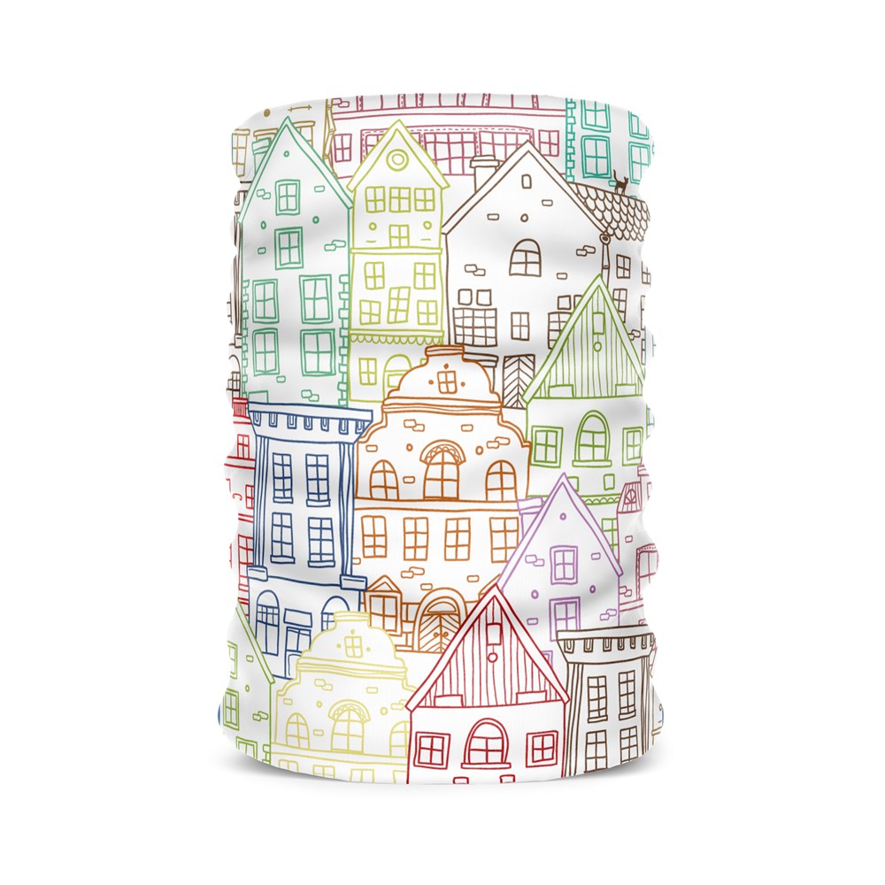 Balat Evleri Kadın Bandana Saç Bandı Toka Boyunluk