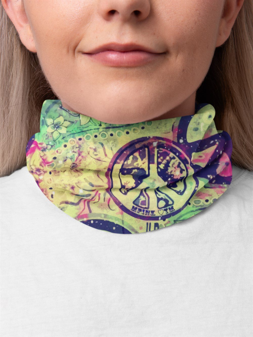 Barış Kadın Bandana Saç Bandı Toka Boyunluk